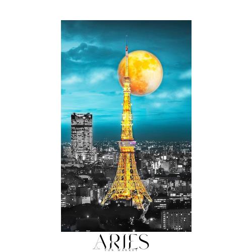 ピントー(Pintoo) 1000ピース プラ製ジグソーパズル【東京タワー(月夜シリーズ)】(38X59cm)大人向け難しい 破片なし カチっとハマる[H265