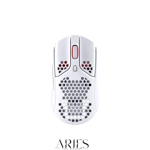 ハイパーエックス(HyperX) HyperX Pulsefire Hasteワイヤレスゲーミングマウス ゲーマー向け 超軽量六角シェルデザイン 62グラム ホワイ 10,072円