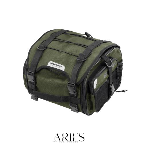 コミネ(KOMINE) バイク用 SA-240 ツーリングシートバッグ Olive Free