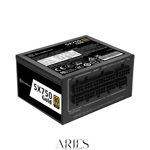 Silver Stone SX750-G SFX 電源ユニット 750W 80PLUS GOLD フルモジュラー式 SST-SX750-G