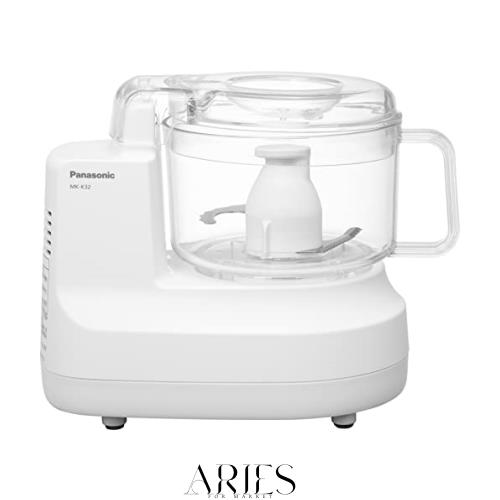 パナソニック フードプロセッサー 1台3役(きざむ・すりつぶす・混ぜる) 食洗機対応 離乳食 MK-K32-W