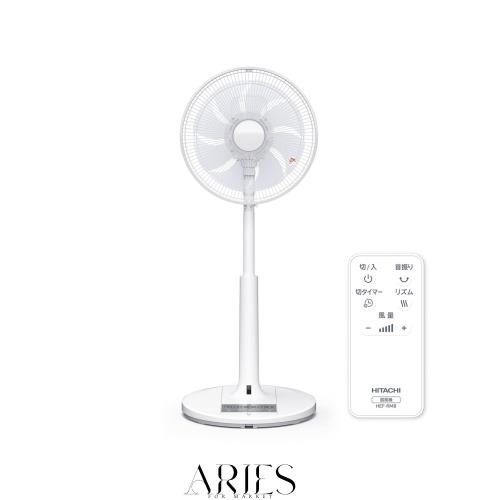 日立(HITACHI)【Amazon.co.jp限定】日立 リビング扇風機 DCモーター 風量6段階 8枚羽根 うちわ風 首振り 切タイマー リモコン付 HEF-DL30