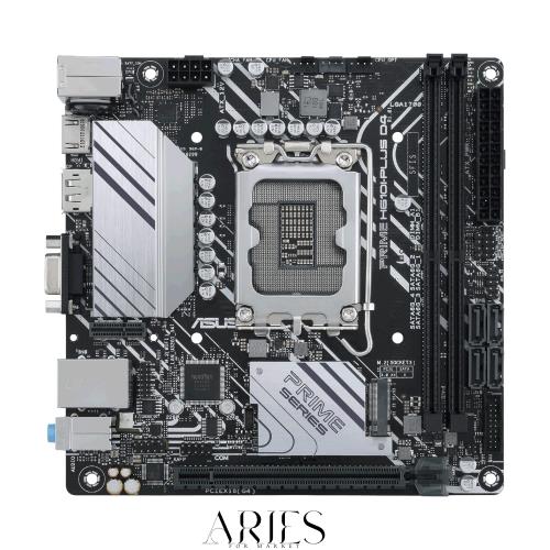 ASUS Intel H610 搭載 (LGA 1700) Mini-ITX マザーボード アンプ IC付き モノアウトヘッダー PRIME H610I-PLUS D4-CSM/国内正規流通品