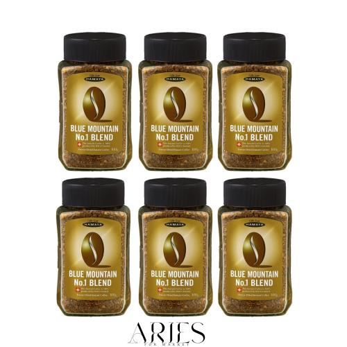 ハマヤ ブルーマウンテン No.1ブレンド 100g 6個セット