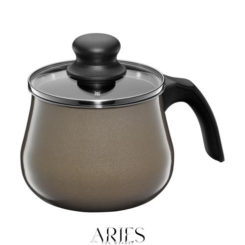 ヴェーエムエフ(WMF) フュージョンテック ミネラル マルチポット 14cm DR (ダークブラス) IH ガス火対応 炊飯 W0515535290
