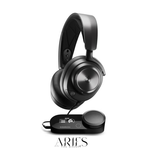 SteelSeries ゲーミングヘッドセット ヘッドホン Arctis Nova Pro 軽量 有線 密閉型 ハイレゾ PC PS5 PS4 Switch 対応 DAC搭載 Hi-Fiサウ