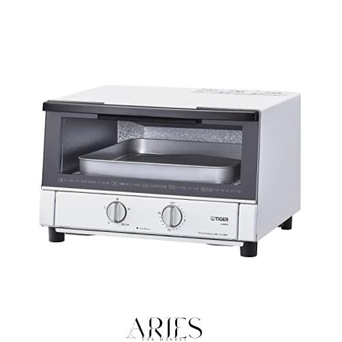 タイガー魔法瓶(TIGER) オーブントースター トリプルヒーター 火力5段階切替 マットホワイト KAM-R131WM