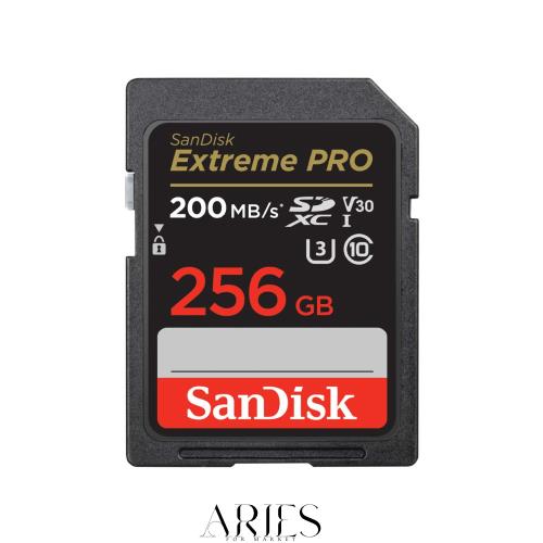 【 サンディスク 正規品 】 SDカード 256GB SDXC Class10 UHS-I V30 読取最大200MB/s SanDisk Extreme PRO SDSDXXD-256G-GHJIN 新パッケ