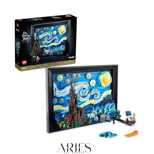 レゴ(LEGO) アイデア ゴッホ 「星月夜」 おもちゃ 玩具 誕生日 プレゼント ブロック 母の日 父の日 男性 女性 絵画 アート インテリア オ
