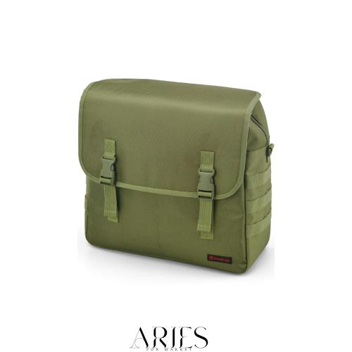 ヘンリービギンズ(Henly Begins) デイトナ バイク用 サイドバッグ 15L サドルバッグ DHS-26 グリーン 30823