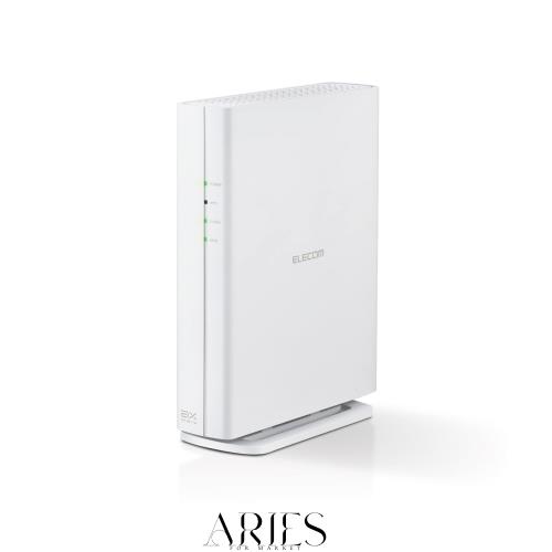 エレコム Wifi 無線LAN 中継機 Wi-Fi6対応 11ax/ac/n/a/g/b 2402+574Mbps [離れ家モード/有線LANポート搭載/イーサネットコンバーター/ビ