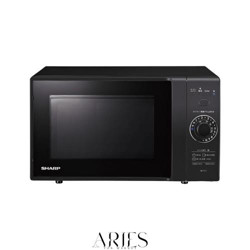シャープ 電子 レンジ 単機能 フラット テーブル RE-T171-B ブラック 17L カンタン操作一人暮らし シンプル ヘルツフリー