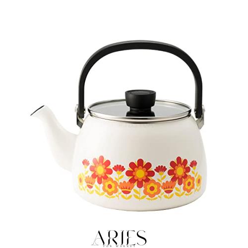 富士ホーロー(Fuji Horo) ケトル 2.5L メモリーズ サンフラワー FJ-2.5K SFの通販は