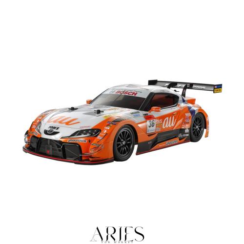 タミヤ 1/10 電動RCカーシリーズ No.703 1/10RC au TOM’S GR Supra (TT-02シャーシ) 58703