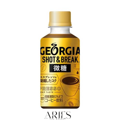 コカコーラ ジョージア ショット＆ブレイク 微糖 195mlペットボトル×30本入×(2ケース)