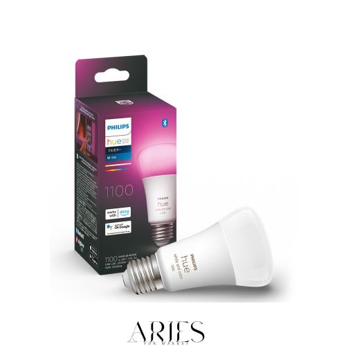 Philips Hue(フィリップスヒュー) スマート電球 LED電球 E26【60W後継品】75W形相当 Alexa対応 フルカラー 照明 ライト ランプ 調光 Echo