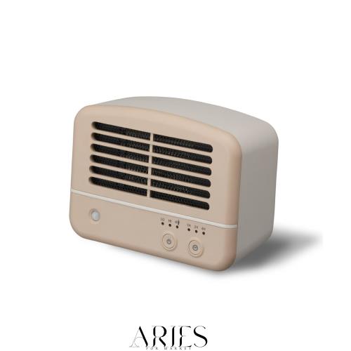 ドウシシャ セラミックヒーター 人感センサー付 パーソナル モカ ピエリア