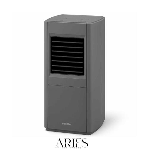 アイリスオーヤマ ヒーター セラミックファンヒーター スリム 大風量 暖房器具 コンパクト ACH-S12A-H グレーの通販は
