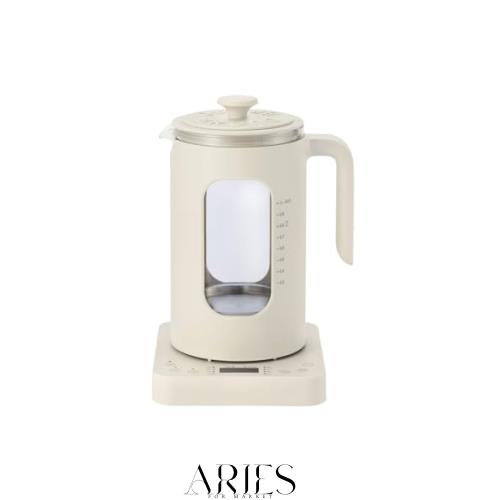 BRUNO ブルーノ 温度調節 マルチケトル ホワイト マルチ電気ケトル 保温機能付 予約機能付 湯煎調理 ゆで卵調理 茶こし 湯せんカップ た