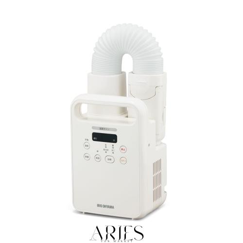 アイリスオーヤマ ふとん乾燥機 ダニ退治 カラリエ メーカー保証付き 温風機能 マット不要 シングルノズル FK-C4-C アイボリー