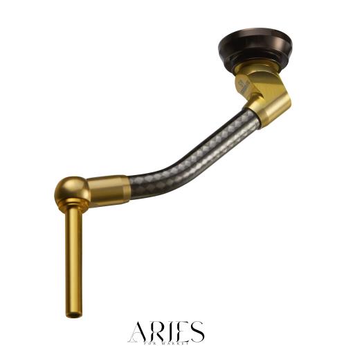 ダイワslpワークス(Daiwa Slp Works) 45mm カーボンライトハンドル ゴールド