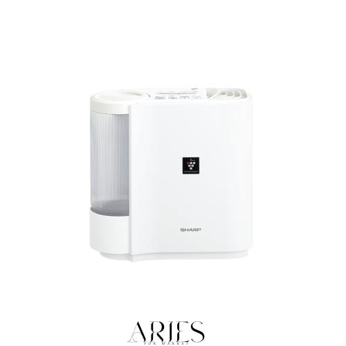 シャープ 加湿器 気化式 HV-R30-W ホワイト 容量2.4L/加湿量290mL 8畳 パーソナルタイプ DCモーター 省エネ プラズマクラスター 7000