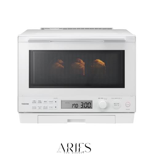 東芝(TOSHIBA) 過熱水蒸気オーブンレンジ 石窯ドーム 30L 簡単操作 ER-XD100(W) フラットテーブル microwave オーブンレンジ 電子レンジ