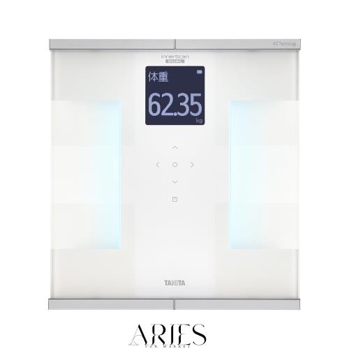 タニタ 体組成計 インナースキャンデュアル 充電式 日本製 RD-931L-WH 筋肉の質が分かる 医療分野の技術搭載/スマホでデータ管理 ホワイ