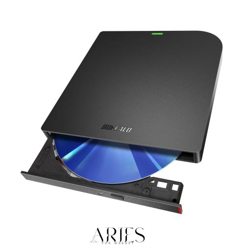 【Amazon.co.jp限定】バッファロー USB3.2(Gen1)/3.0 ブルーレイドライブ 書込み/再生/編集ソフト バスパワー(給電ケーブル付き) 外付け