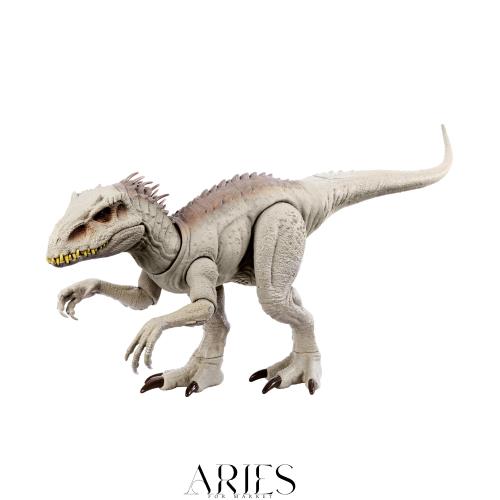 マテル ジュラシックワールド(JURASSIC WORLD) スーパーアクション! ひかる インドミナス・レックス【全長:約60？】 【4才~】 HNT63