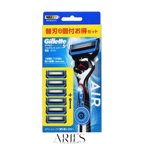 P＆G プログライドエアー 電動5Bホルダー替刃6個付
