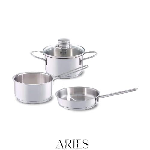 (Fissler)フィスラー ステンレス スナッキー鍋3点セット 14・16cm 楽天市場】フィスラー FISSLER ステンレス鍋 スナッキーセット