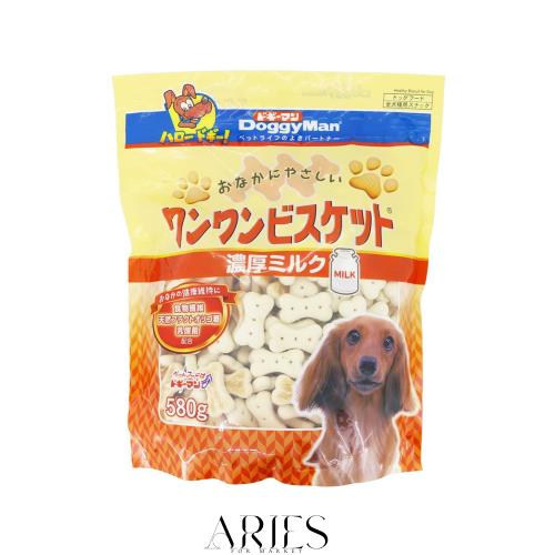 ドギーマン おなかにやさしいワンワンビスケット 濃厚ミルク 580ｇ×6袋