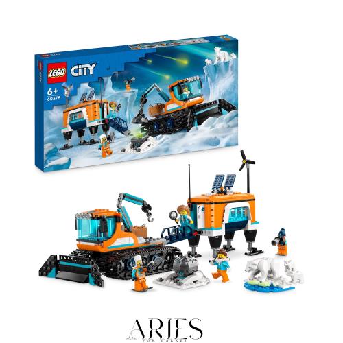 LEGO 60378 Arctic explorer Truck and Mobile Lab - New.