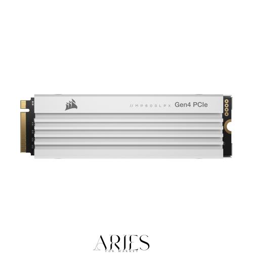 CORSAIR MP600 PRO Low Profileシリーズ 2TBモデル 【LPX PCIe Gen4 x4 NVMe M.2】 SSD メモリ ホワイト CSSD-F2000GBMP600PLPW PS5拡張