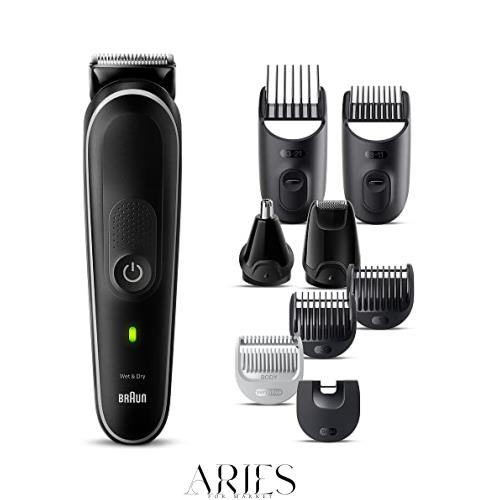 ブラウン ボディ トリマー シリーズ5 ボディシェーバー MGK5420 男性用 マルチグルーマー 1台9役 ヒゲ/髪/耳・鼻のお手入れに ボーチ 防