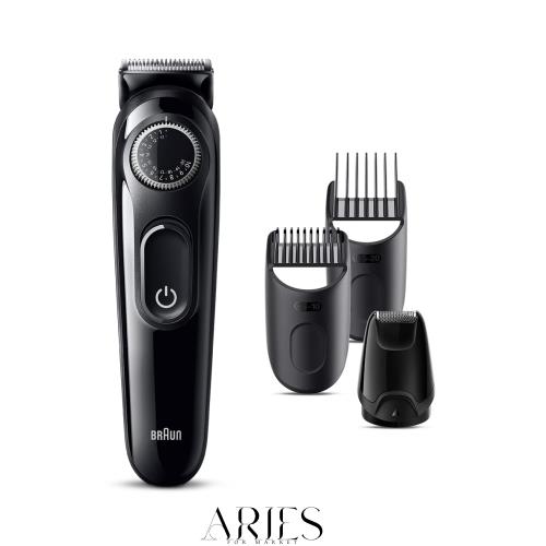 ブラウン ヒゲトリマー シリーズ3 シェーバー BT3420 男性用 電動ヒゲトリマー 40段階の長さ調節 ツーブロック対応 充電式 1度の充電で50