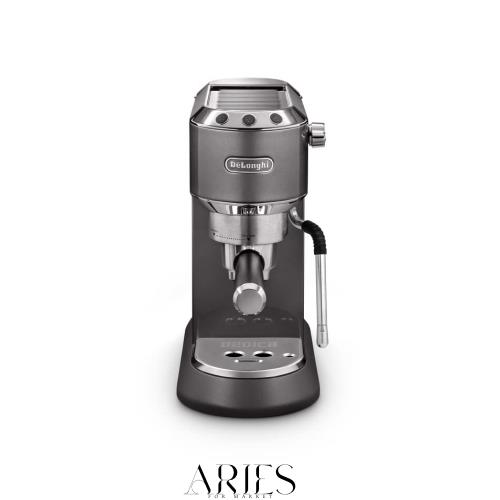 De’Longhi (デロンギ) エスプレッソメーカー デディカ アルテ EC885J-GY カプチーノ ラテアート エスプレッソマシン 二重構造スチーム管