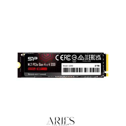 SP Silicon Power シリコンパワー SSD 2TB【超高速 ゲーミングSSD】Read 5000MB/s Write 4800MB/s 3D NAND M.2 2280 PCIe4.0×4 NVMe1.