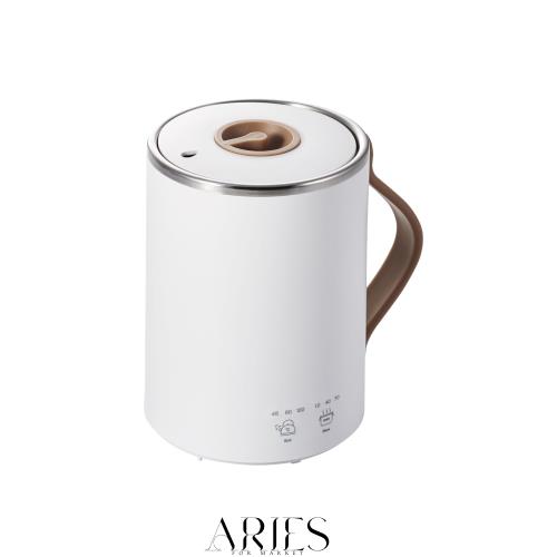 エレコム マグカップ型電気なべ 電気ケトル 350mL Cook Mug クックマグ 【 湯沸かし 煮込み 温度調節 タイマー付き 保温 】 スープメーカ