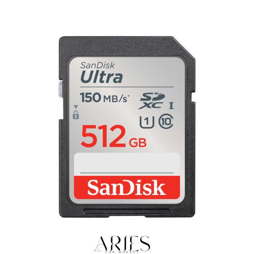 【 サンディスク 正規品 】 SanDisk SDカード 512GB SDXC Class10 UHS-I 読取り最大150MB/sUltra SDSDUNC-512G-GH3NN 新パッケージ