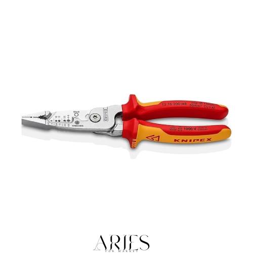 クニペックス KNIPEX メトリックワイヤーストリッパー 絶縁コンフォートグリップグリップ 1376-200ME