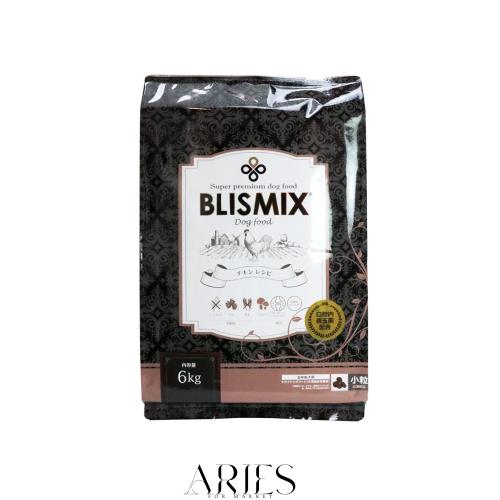 ブリスミックス チキンレシピ 小粒 6kg BLISMIX ドッグフード 鶏 乳酸菌 成犬 子犬 高齢犬 ドライフード