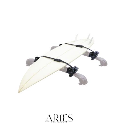 Terzo テルッツォ (by PIAA) サーフボードキャリア 3枚積み EZ LOCK サーフボードキャリア ブラック EM49