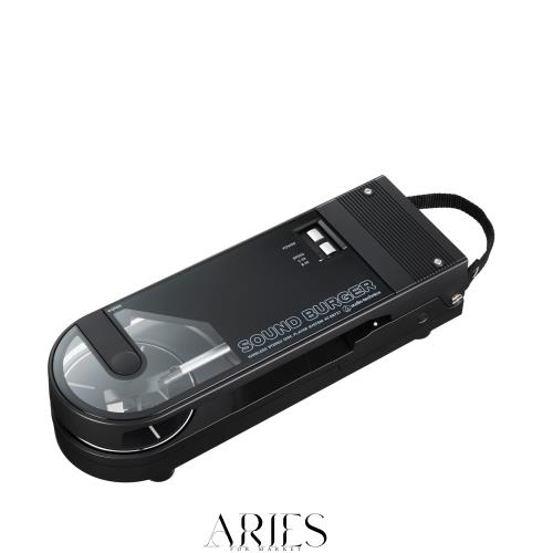 オーディオテクニカ AT-SB727 BK ワイヤレス レコードプレーヤー AT-SB727 サウンドバーガー ポータブル 小型 軽量 USB充電 Bluetooth ベ