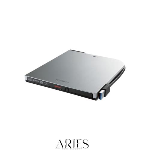 バッファロー BRXL-PTV6U3-SVB(シルバー) USB3.2(Gen1) 対応 ポータブルBD 書込ソフ