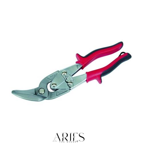 TRUSCO(トラスコ) 万能金切ハサミ オフセットタイプ 左曲り 45度 TGH-235FL × 5丁 【ケース販売】