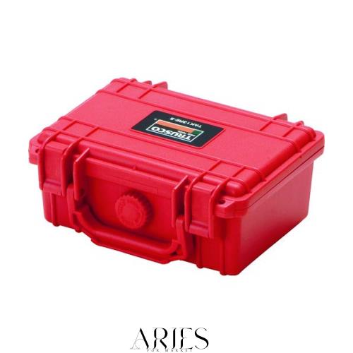 トラスコ中山(TRUSCO) プロテクターツールケース 赤 S 外寸210×167×90mm 精密機器の保管、移送に 10個 【ケース販売】 TAK13RE-S