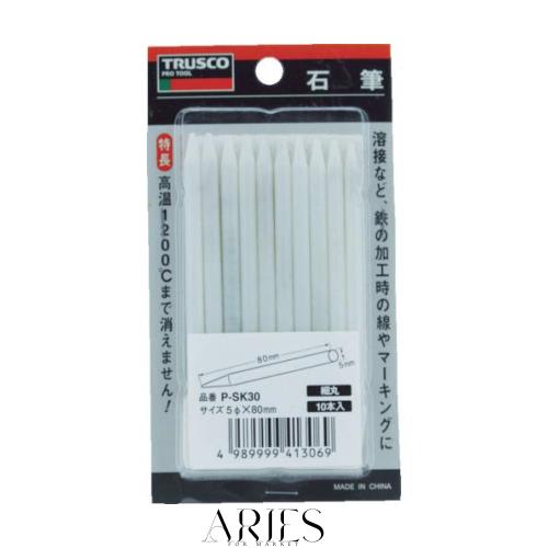 TRUSCO(トラスコ) 石筆パック入リ細丸 × 20PK 【ケース販売】