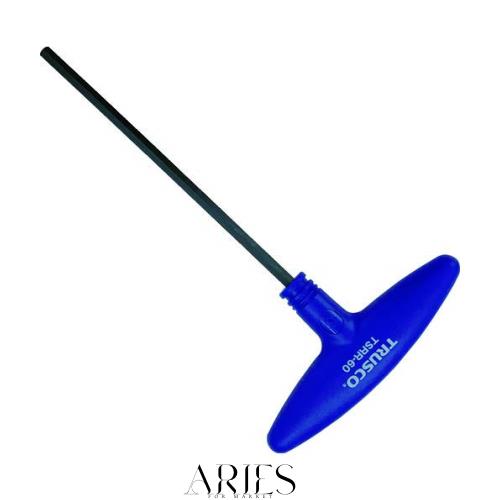 TRUSCO(トラスコ) T型六角棒レンチ 6.0mm TSRR-60 × 20本 【ケース販売】